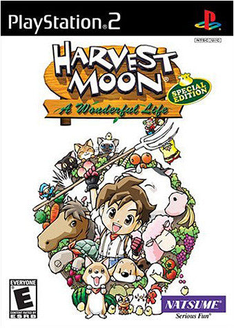 Harvest Moon - A Wonderful Life (Special Edition) (PLAYSTATION2) PLAYSTATION2 Game 
