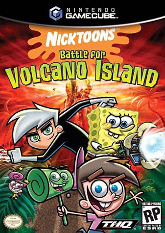 Nicktoons Battle for Volcano Island (GAMECUBE) GAMECUBE Game 
