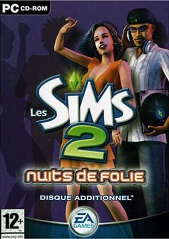 Les Sims 2 - Nuits de Folie (French Version Only) (PC) PC Game 