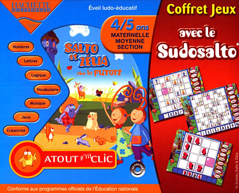 Salto et Zelia Chez les Futots + Sudosalto (Maternelle 4-5 ans) (French Version Only) (PC) PC Game 