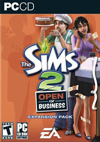 The Sims 2: Open for Business Expansion Pack (PC) PC Game 