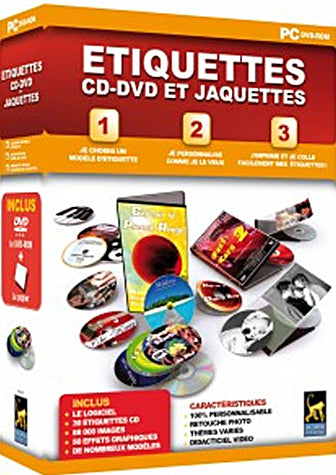 Etiquettes - CD-DVD et Jaquettes (French Version Only) (PC) PC Game 