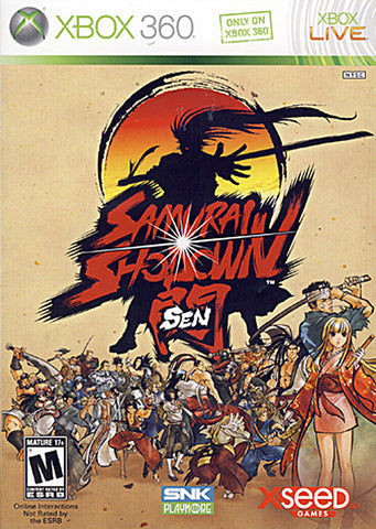 Samurai Shodown Sen (XBOX360) XBOX360 Game 