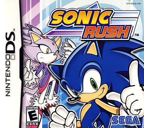 Sonic Rush (DS) DS Game 