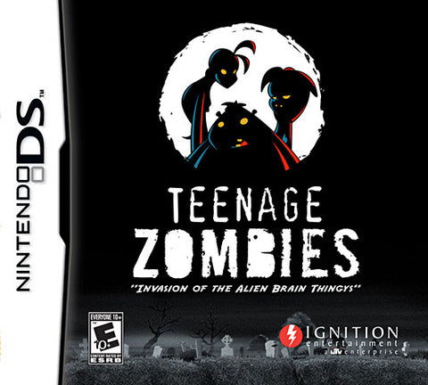 Teenage Zombies - Invasion of the Alien Brain Thingys! (DS) DS Game 