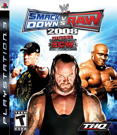 WWE Smackdown vs. Raw 2008 (PLAYSTATION3) PLAYSTATION3 Game 