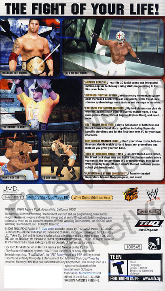 Wrestling Games for PSP 