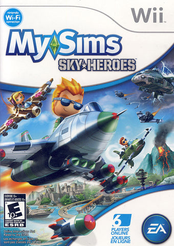 MySims Sky Heroes (Bilingual Cover) (NINTENDO WII) NINTENDO WII Game 