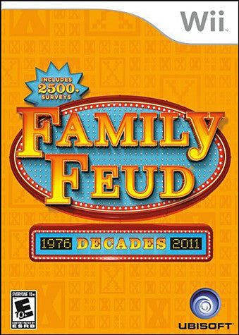 Family Feud - Decades (NINTENDO WII) NINTENDO WII Game 
