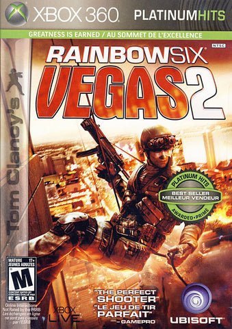 Tom Clancy s - Rainbow Six Vegas 2 (Bilingual Cover) (XBOX360) XBOX360 Game 
