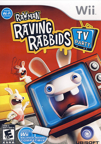 Rayman Raving Rabbids - TV Party (NINTENDO WII) NINTENDO WII Game 