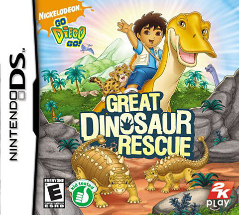 Go Diego Go! - Great Dinosaur Rescue (DS) DS Game 