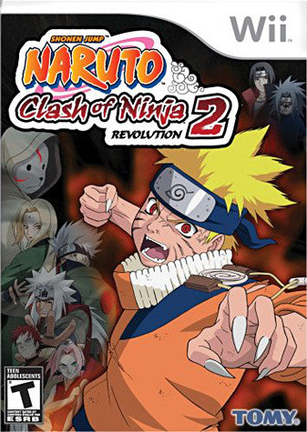 Naruto - Clash Of Ninja Revolution 2 (NINTENDO WII) NINTENDO WII Game 