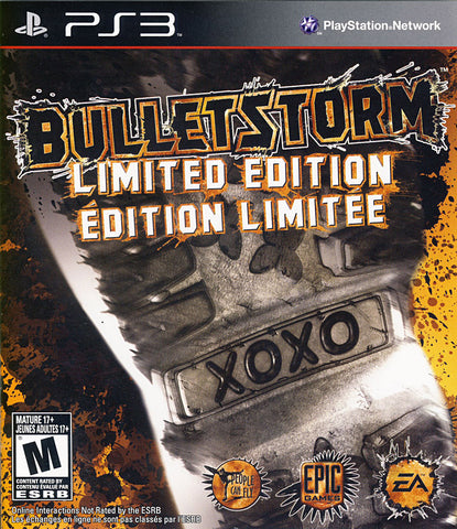 Bulletstorm - Limited Edition (Bilingual Cover) (PLAYSTATION3) PLAYSTATION3 Game 