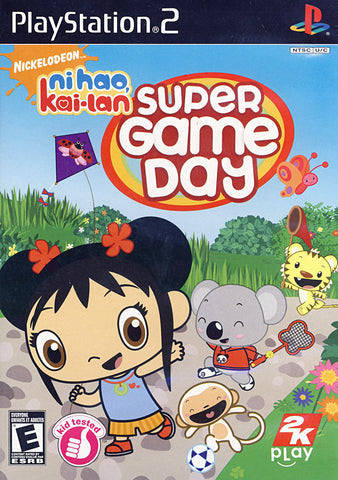 Ni Hao, Kai-Lan - Super Game Day (Bilingual Cover) (PLAYSTATION2) PLAYSTATION2 Game 