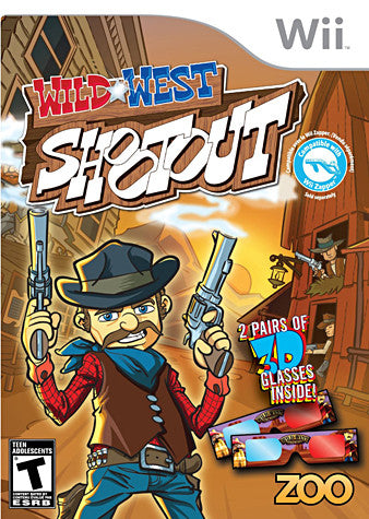 Wild West Shootout (Bilingual Cover) (NINTENDO WII) NINTENDO WII Game 