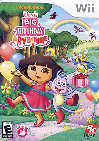 Dora the Explorer - Dora's Big Birthday Adventure (NINTENDO WII) NINTENDO WII Game 