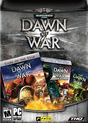 Warhammer 40,000: Pack (Includes Dawn of War Gold Edition and Dark Crusade Expansion Pack) (PC) PC Game 