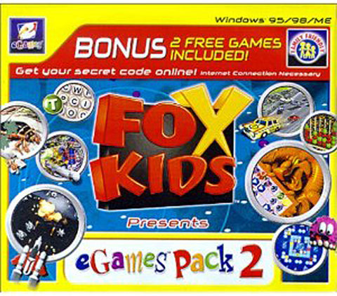 Fox Kids Presents eGames Fun Pack #2 (Jewel Case) (PC) PC Game 