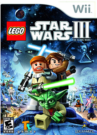 LEGO Star Wars III - The Clone Wars (NINTENDO WII) NINTENDO WII Game 