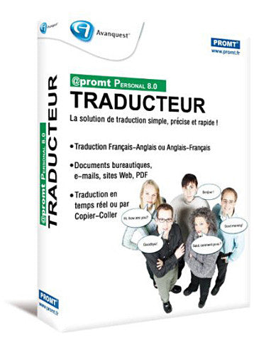 Traducteur Promt Personal 8.0 (French Version Only) (PC) PC Game 