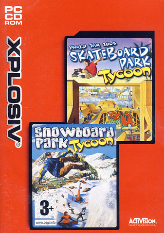 Skateboard Park Tycoon World Tour 2003 / Snowboard Park Tycoon (Limit 1 copy per client) (PC) PC Game 