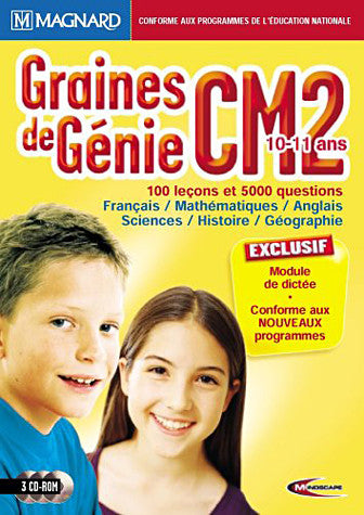 Graine De Genie CM2 10-11ans 2004/2005 (French Version only) (PC) PC Game 