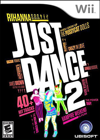 Just Dance 2 (Bilingual Cover) (NINTENDO WII) NINTENDO WII Game 