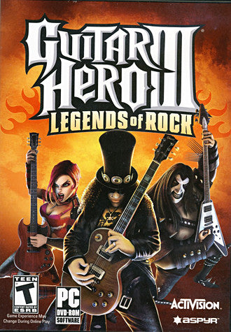 Guitar Hero III: Legends Of Rock (Game Only) (PC) PC Game 