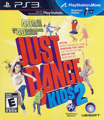 Just Dance Kids 2 (Playstation Move) (Bilingual Cover) (PLAYSTATION3) PLAYSTATION3 Game 
