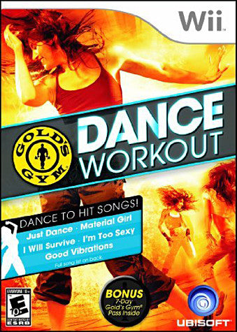 Gold s Gym Dance Workout (Bilingual Cover) (NINTENDO WII) NINTENDO WII Game 