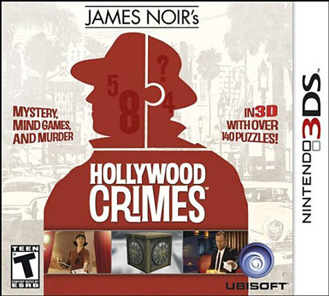 James Noir's - Hollywood Crimes (3DS) 3DS Game 