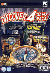 Discover 4 Game Pack - 4 Globetrotting Mystery Adventures (PC)