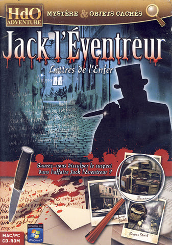 Jack L'Eventreur - Lettres De L'Enfer (French Version Only) (PC) PC Game 