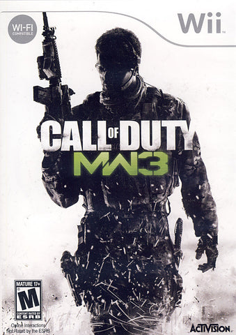 Call of Duty - Modern Warfare 3 (NINTENDO WII) NINTENDO WII Game 