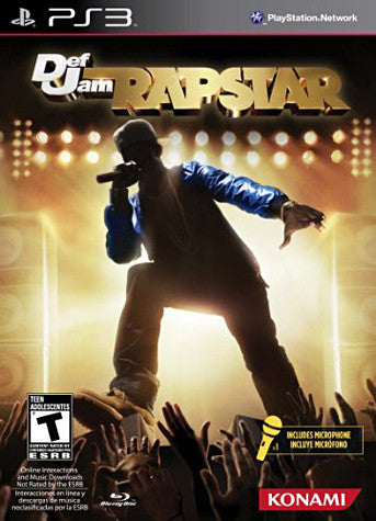 Def Jam Rapstar Bundle (Includes Microphone) (PLAYSTATION3) PLAYSTATION3 Game 