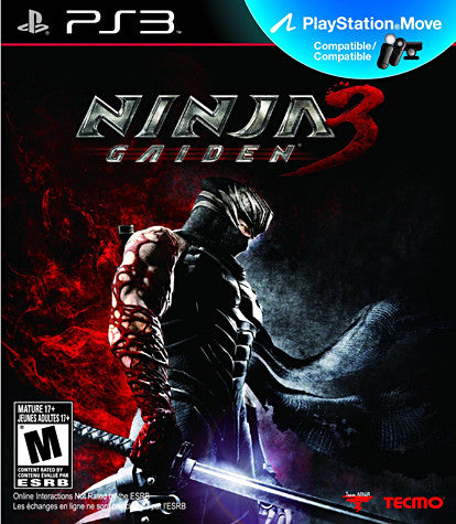 Ninja Gaiden 3 (Playstation Move) (Bilingual Cover) (PLAYSTATION3) PLAYSTATION3 Game 