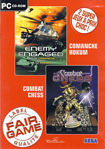 Comanche Hokum & Combat Chess (French Version Only) (PC) PC Game 