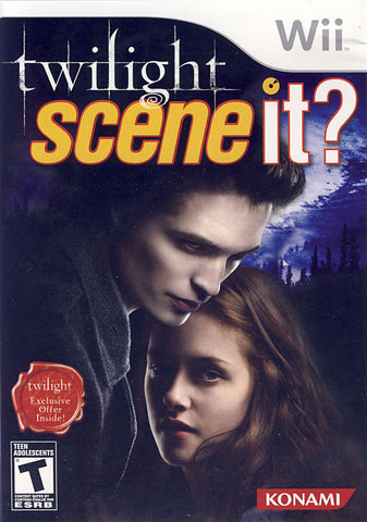 Scene It - Twilight (Trilingual Cover) (NINTENDO WII) NINTENDO WII Game 