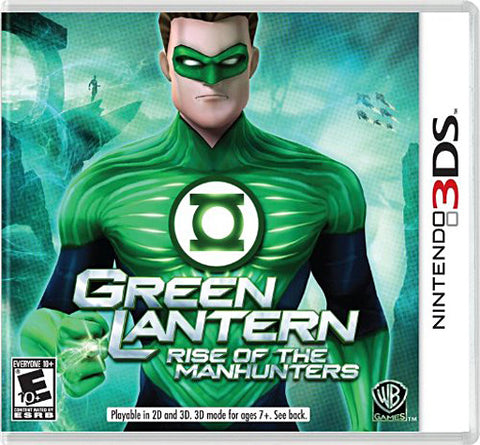 Green Lantern - Rise of the Manhunters (3DS) 3DS Game 