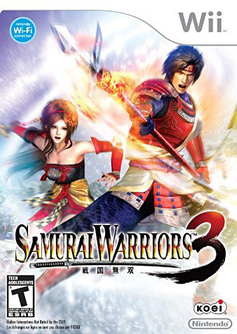 Samurai Warriors 3 (Trilingual Cover) (NINTENDO WII) NINTENDO WII Game 