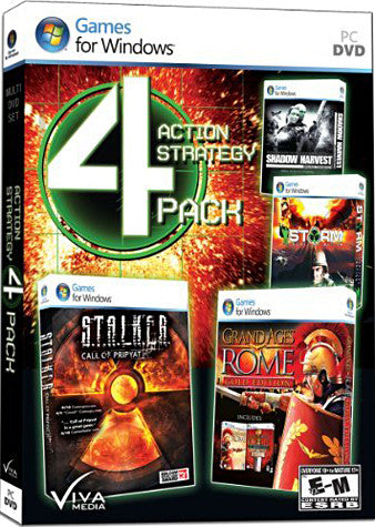 Action-Strategy 4 Pack (Limit 1 per Client) (PC) PC Game 