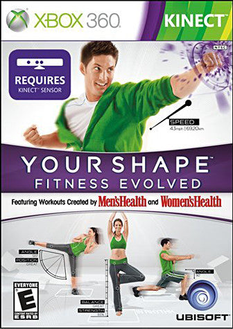 Your Shape Fitness Evolved (Kinect) (Bilingual Cover) (XBOX360) XBOX360 Game 