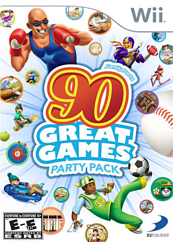 Family Party - 90 Great Games Party Pack (NINTENDO WII) NINTENDO WII Game 