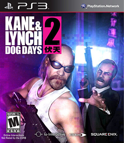 Kane and Lynch 2 - Dog Days (PLAYSTATION3) PLAYSTATION3 Game 