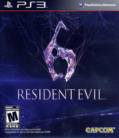 Resident Evil 6 (PLAYSTATION3) PLAYSTATION3 Game 