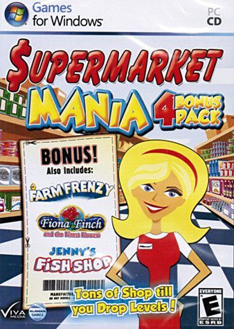 Supermarket Mania Bonus 4 Pack (PC) PC Game 