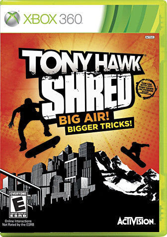 Tony Hawk - Shred (Game Only) (XBOX360) XBOX360 Game 