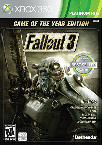 Fallout 3 - Game of The Year Edition (XBOX360) XBOX360 Game 
