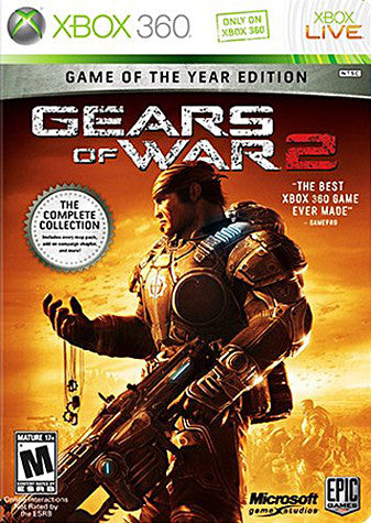 Gears Of War 2 (Game Of The Year) (Bilingal Cover) (XBOX360) on XBOX360 Game